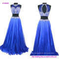 Fashion Hot Two Pieces Sleeveless Beading Prom Dress